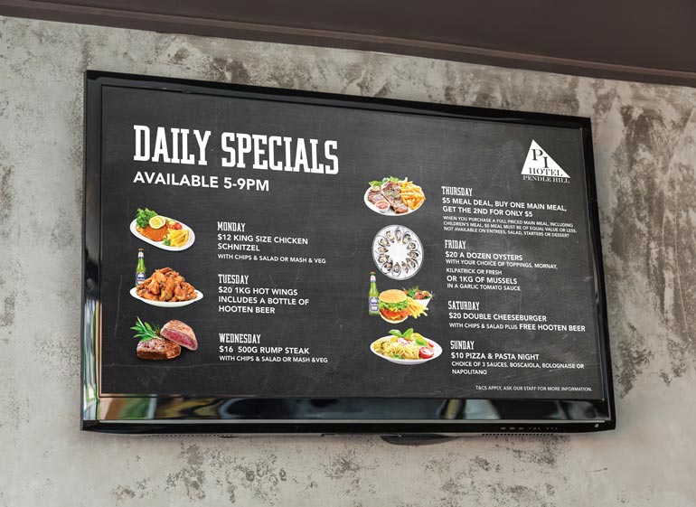 Pendle-Inn-TV-Screens-pub-advertising
